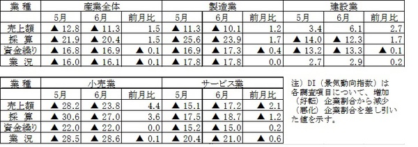 平成25年度6月期調査